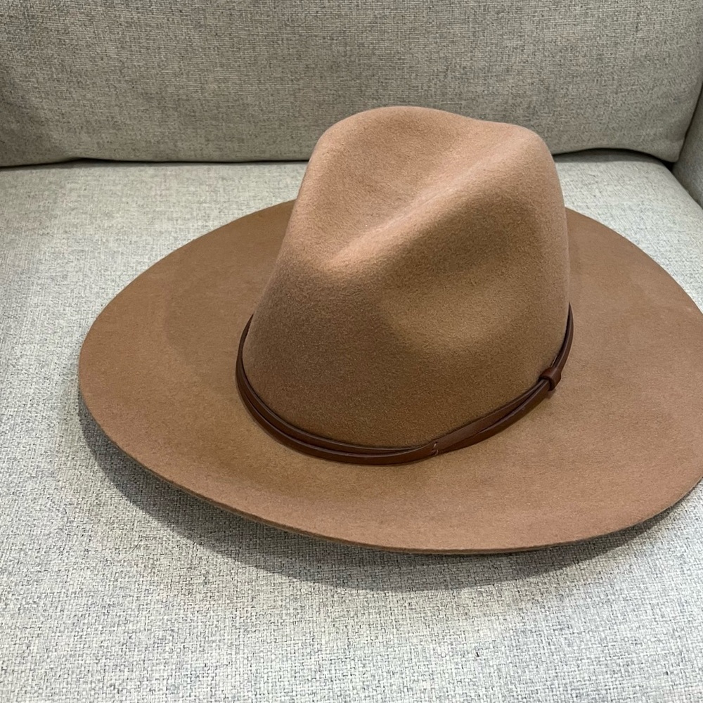 Camel Wool Felt Hat